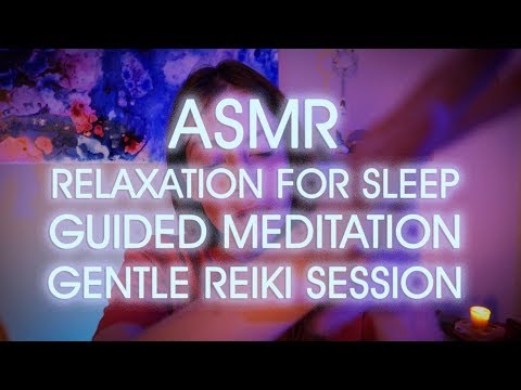 Release Stress and Fall Asleep with ASMR, Guided Meditation, Reiki Session