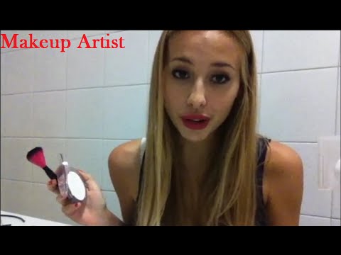 ASMR makeup artist roleplay (soft spoken, close up whispering, brushing)
