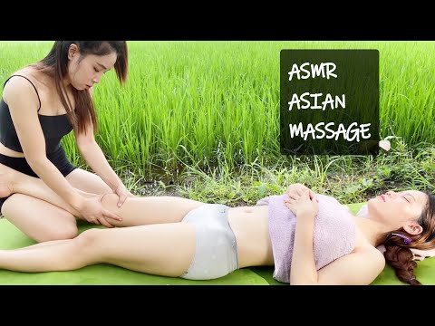 [ASMR ASIAN MASSAGE][No-ad]  Massage in Mother Nature. (3 / 4)