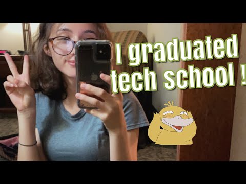 I graduated tech school!! (Yay)