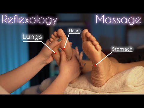 ASMR | Reflexology Foot Oil Massage