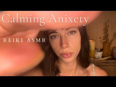 Reiki ASMR ~ Plucking | Pulling | Clearing and Calming Anxiety | Sleep Inducing | Energy Healing