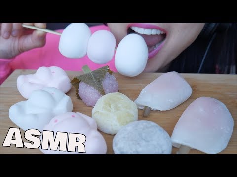 ASMR EXTREME SOFT CHEWY SOUNDS (Marshmallow + Mochi) | SAS-ASMR