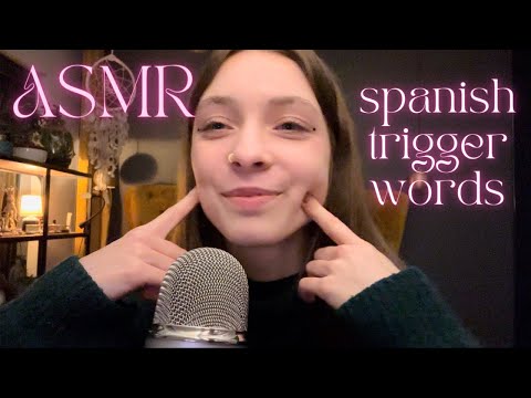 ASMR • spanish trigger words 🇪🇸❤️ and affirmations! ✨