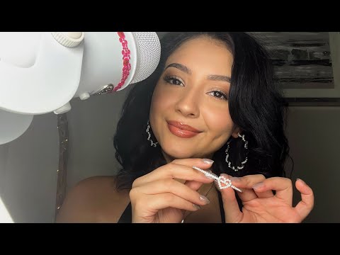 ASMR I missed you!!!,Tapping/playing with jewelry 💍🤍✨