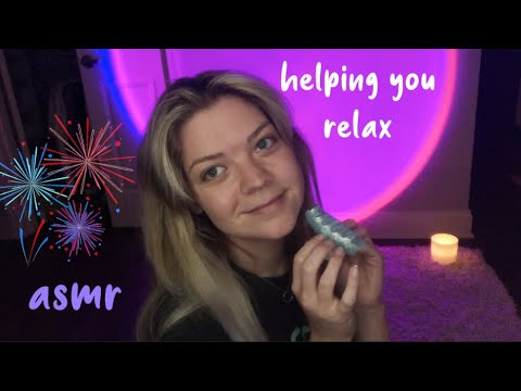 asmr if fireworks give you anxiety 🎆 (focus on me, hand movements, soothing you on 4th of July)
