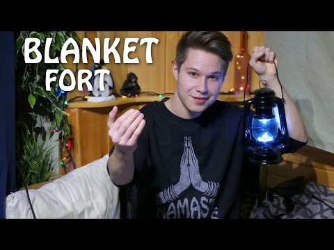 ASMR - Blanket Fort with a Silly Friend