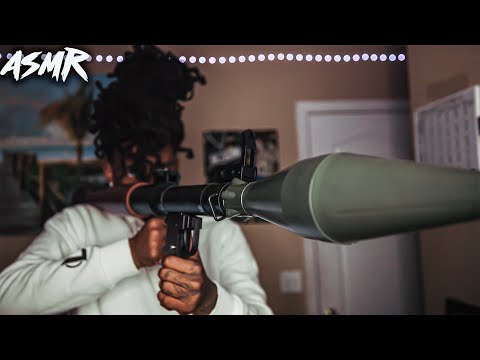 ASMR | ** INSANE ROCKET LAUNCHER SOUNDS** For SLEEP And Relaxation Whispers , Tapping . Soothing