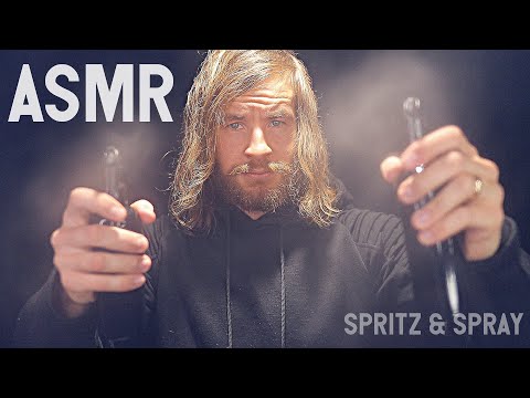 In-YOUR-Face Spraying & Spritzing [ASMR]