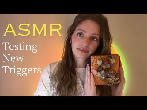 ASMR Trying Out New Triggers | Gentle Whispers, Tapping, Scratching Sounds to Help You Sleep