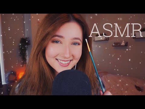ASMR ~ 100% Chance of Tingles with Ear & Face Brushing!