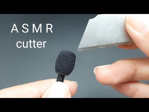 Tringly ASMR - Scratching Microphone with Blade Cutter - ASMR Scratching Mic (No Talking Videos)