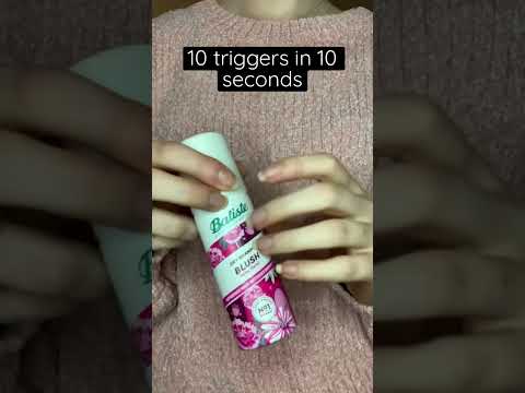 Asmr 10 triggers in 10 seconds #shorts #asmr