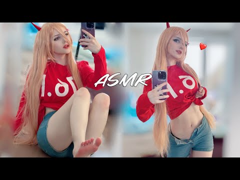 ASMR | Crazy Power trying to relax you 👀Cosplay Role Play