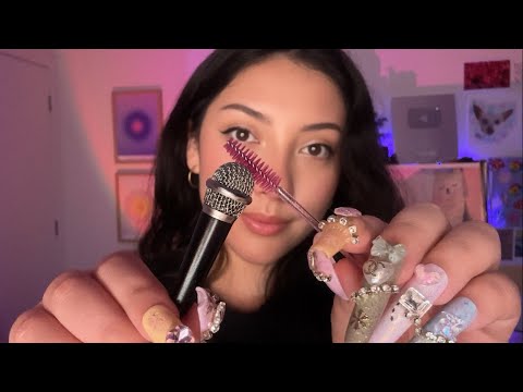 ASMR triggers with a mini microphone 🎤 ☆ INTENSE! ☆⚠️