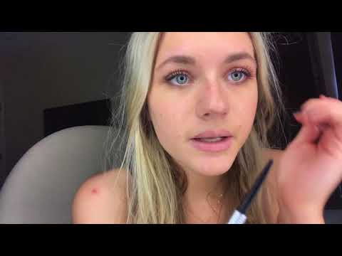 ASMR- Affirming friend does your makeup/ Close Up whispering/ personal attention