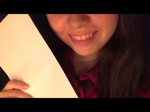 ASMR: Paper Sounds (Rippling, Writing, Tapping, Crumbling)