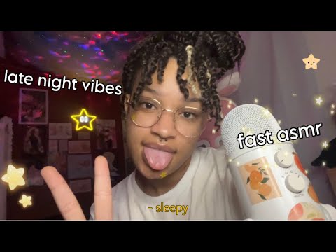 ASMR⭐️ Fast and Aggressive Mouth Sounds, Hand Sounds, and Whispers with Visuals