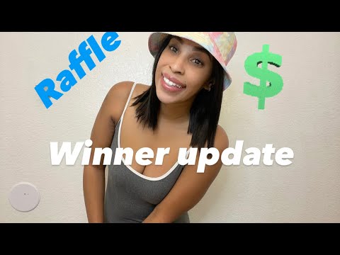 Raffle winner update