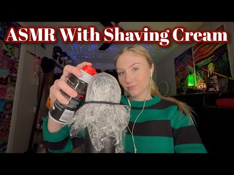 ASMR With Shaving Cream