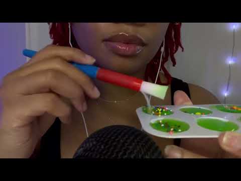 ASMR | candy spit painting you 🎨 pt. 2