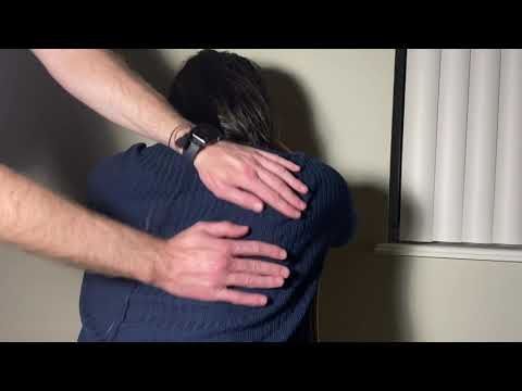 Shoulder/Back/Neck Massage and Scratch ASMR | No Talking