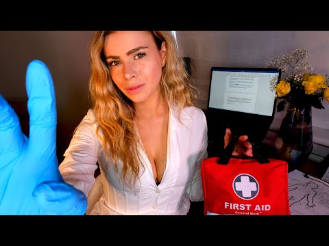 ASMR DOCTOR'S CHECK UP (everything is wrong with you)