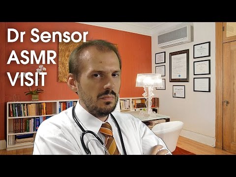 Dr Sensor Visit. Binaural ASMR Medical Examination Role Play