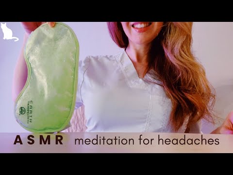 ASMR - Guided Meditation for Headaches, Pain Relief, Ice, Super Soft