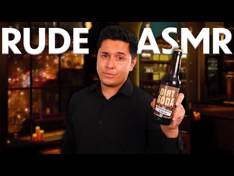 ASMR | The World's RUDEST Waiter Roleplay | 5 Star Food