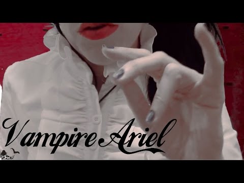 Vampire Ariel ASMR Hair Cutting and Neck Biting