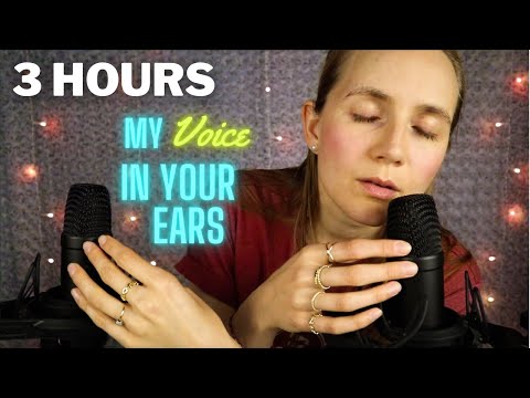 ASMR 200% Sensitive Whispering You FEEL IN Your Ears for 3 Hours