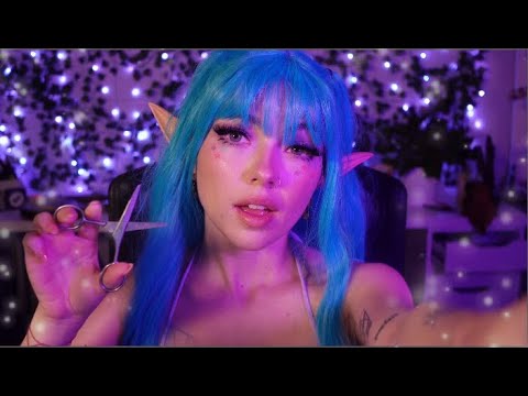 [ASMR Roleplay] Fairy Pulls And Cuts Negative Energy  ✨