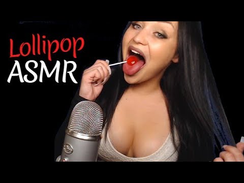 ASMR Lollipop Licking and Sucking