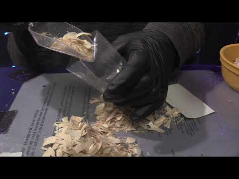 Epic Processing of Wood Chips (ASMR)