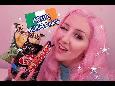 Try Treats Ireland Snacks- Casual Unboxing (ASMR softly spoken + eating sounds)