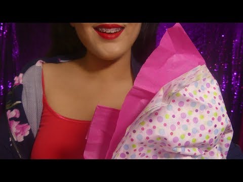 ASMR Wrapping Paper - Paper Crinkle Sound Lots Of Crinkles