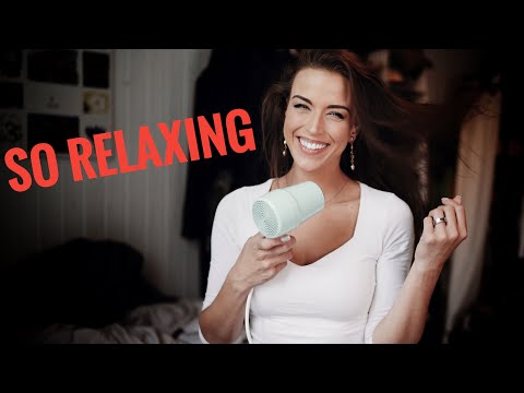 ASMR Gina Carla 💆🏽‍♀️ Relaxing #Hairdryer!