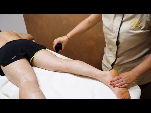 FULL BODY OIL MASSAGE ** VERY STRONG ASMR SOUNDS ** ASMR BARBER