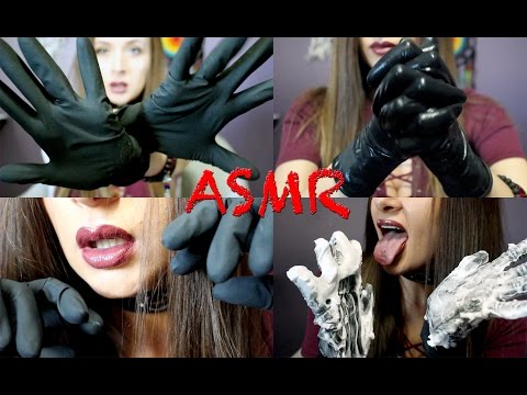 ASMR Latex Gloves * Shaving cream