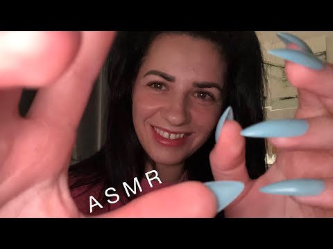 ASMR | Hypnotizing You To Sleep 😴 (Hand Movements, Finger Fluttering, Nail Tapping etc.)