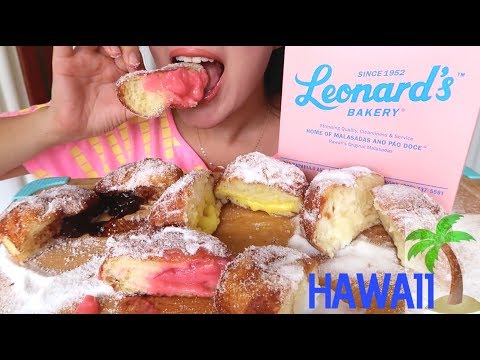 ASMR Malasadas (Portuguese Donuts  | 하와이 맛집, 말라사다스 도너츠 먹방 | mukbang **Eating Sound
