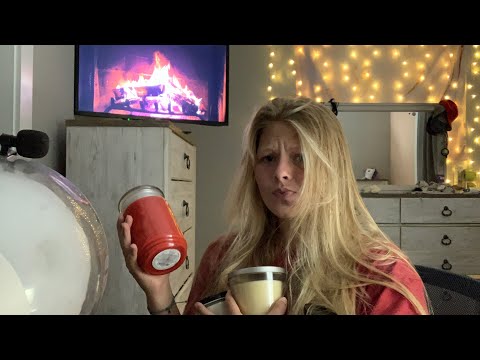 ASMR glass tapping+Candle collection!