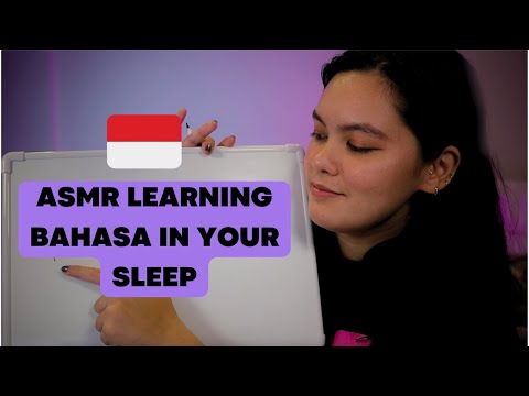 ASMR Learning Indonesian In Your Sleep 🇮🇩❤️👩‍🏫