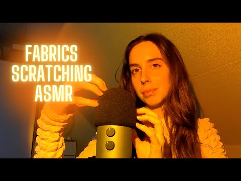 ASMR | Relaxing Fabrics Scratching | Fast To Sleep | Deep Relaxation