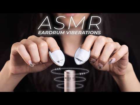 ASMR Brain Vibrating Eardrum Cleaning with 3D Penetrating Sounds (No Talking)