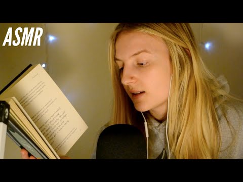 ASMR the book of Hygge 📚 soft whisper, page turning, tapping, tracing, reading [30 min]