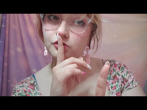 ASMR Repeating "Shhh" "Go to sleep" and "Be quiet"