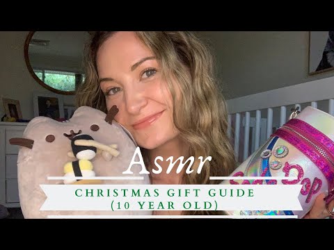 ASMR tapping/scratching Gift Guide: What I Bought My 10 Year Old (gift ideas part 1)