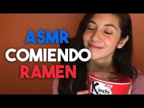 ASMR en Español - Comiendo Ramen (Eating Sounds)